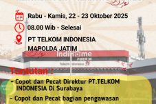 Aliansi Madura Indonesia (AMI) Gelar Aksi Demo Besar di Surabaya: Tuntut Hentikan Pencurian Aset Negara dan Pecat Direksi PT Telkom Indonesia