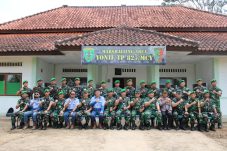 Yonif 827/MCY Terima Kunjungan Danpusterad dalam Rangka Evaluasi Pelaksanaan Binter Satuan Jajaran TNI AD