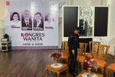 Keamanan Maksimal Kongres Wanita Catherine Booth, Brimob Kaltim Sterilkan Gedung Kesenian Balikpapan