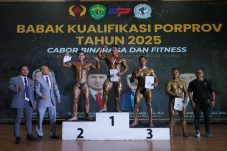 Brigadir Isman Yudhi Ukir Prestasi, Brimob Kaltim Raih Juara 2 Bodybuilding Kualifikasi Porprov 2025