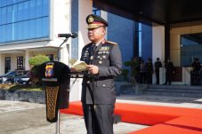 Kapolda Kaltim Pimpin Upacara Sumpah Pemuda ke-97 di Polresta Balikpapan