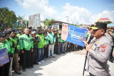 Apel Ojol Kamtibmas, Kapolda Kaltim Ajak Pengemudi Ojek Online Perkuat Persatuan Jaga Keamanan