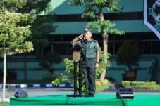 Kasdam VI/Mulawarman Pimpin Upacara Peringatan Hari Sumpah Pemuda ke-97 Tahun 2025