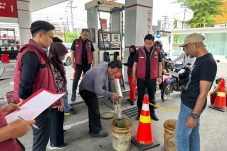 Adanya Keluhan Penurunan Kualitas BBM, Polresta Sidoarjo Cek SPBU