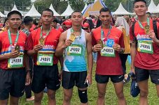 Prajurit Brigif TP 85/BTC Tunjukkan Sportivitas di Ajang Bayan Run 2025