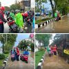 Tim Respon Bencana Brimob Polda Kaltim Evakuasi Warga Terdampak Banjir di Samarinda