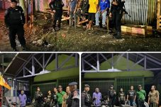 Hadirkan Rasa Aman, Brimob Kaltim Intensifkan Patroli Dialogis Malam Hari