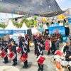 Marching Band Sakunta Brimob Polda Kaltim Pukau Penonton di Livin Fest Balikpapan