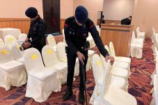 Jelang Kajian Eksklusif UAS, Detasemen Gegana Brimob Kaltim Sterilisasi Platinum Hotel Balikpapan