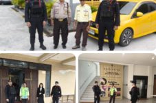 Beri Rasa Aman, Brimob Patroli ke Sejumlah Gereja di Kota Balikpapan