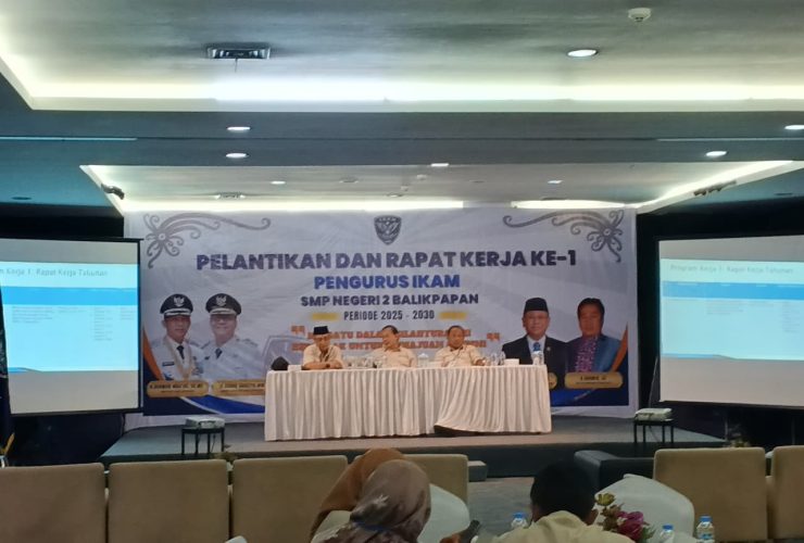 IKAM SMPN 2 Balikpapan Gelar Rapat Kerja Perdana, Teguhkan Soliditas Pengurus Baru
