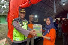 Tanggap Bencana, Polres Purbalingga Gerak Cepat Berikan Bantuan dan Layanan Kesehatan Gratis di Desa Maribaya