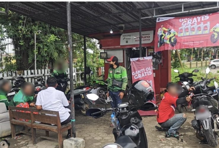 Gelar Ganti Oli Gratis, Lapas Balikpapan Perkuat Pembinaan Warga Binaan dan Pelayanan Publik