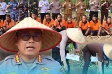 Polresta dan Lapas Balikpapan Gelar Penanaman Jagung Serentak Dukung Ketahanan Pangan Nasional