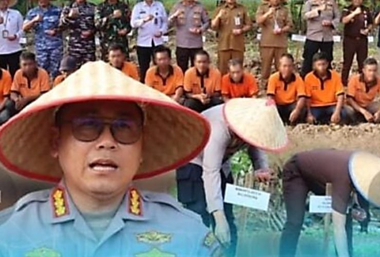 Polresta dan Lapas Balikpapan Gelar Penanaman Jagung Serentak Dukung Ketahanan Pangan Nasional