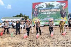 Wujud Nyata Polri Dukung Ketahanan Pangan Nasional, Polda Kaltim Launching Industri Pertanian dan Penanaman Jagung Serentak di Kutai Barat