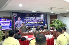 Polda Kaltim Gelar Jumat Curhat, Sosialisasikan Layanan Cepat 110 Berbasis Teknologi