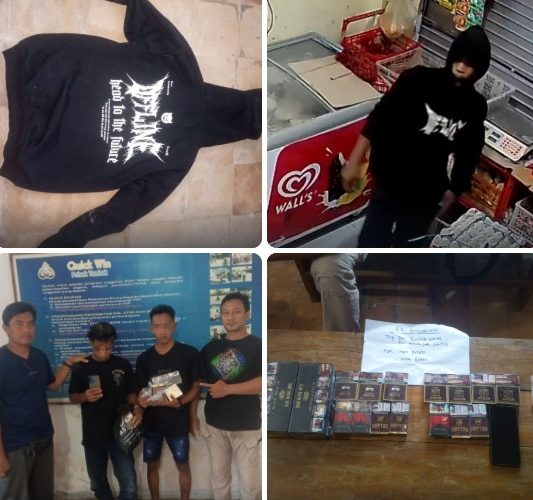 Polsek Tambak Tangkap Dua Pelaku Bobol Toko Gasak Rokok, Terekam CCTV Saat Beraksi