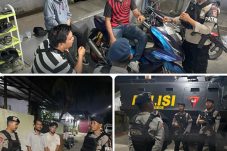 Waspada Curanmor! Tim Patroli Batalyon B Brimob Kaltim Sambangi Warga Samarinda Kota