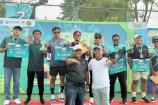 Personel Brimob Polri Raih Juara II Ganda Putra pada Tana Paser Open Tenis Tournament 2025