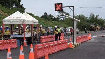 Situasi Arus Lalu Lintas Menuju IKN Ramai, Polda Kaltim Perketat Pengamanan Operasi Lilin Mahakam 2025