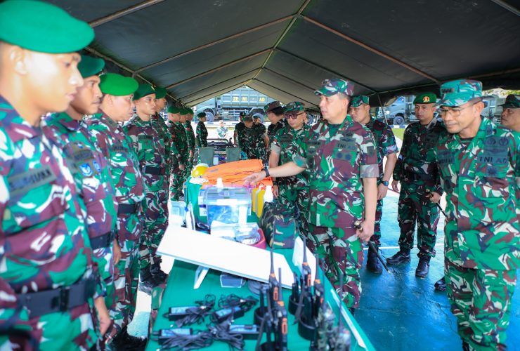 Yonzipur 17/AD Siap Diberangkatkan Bantu Percepatan Penanganan Pasca Bencana Alam di Provinsi Aceh