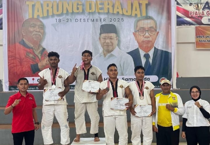 Harumkan Nama Satuan, Personel Batalyon C Pelopor Sabet Medali Perunggu di Kualifikasi PORPROV VIII Tarung Derajat
