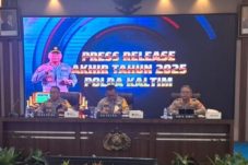 Kinerja Polda Kaltim 2025 Positif, Pengungkapan Korupsi dan TPPO Meningkat