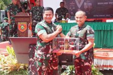 Semangat Prajurit MA Brigif TP 85/BTC Bikin Danpussenif Bangga