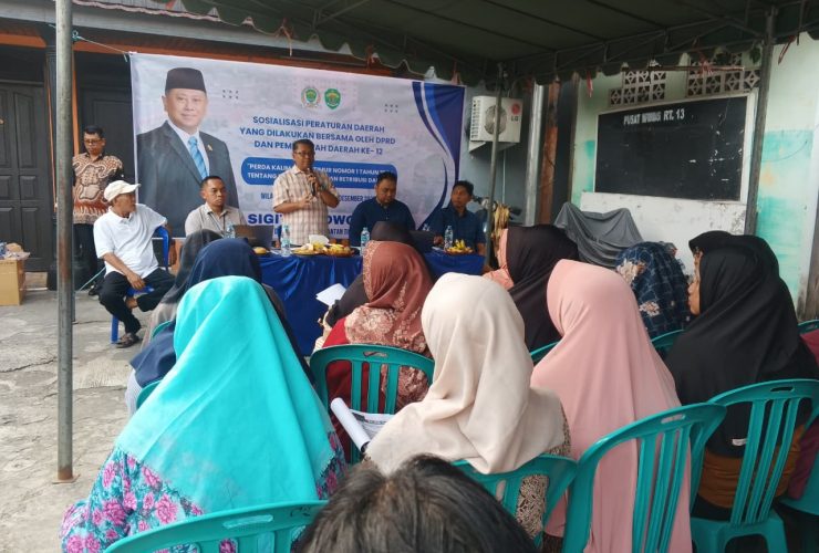 Sigit Wibowo Sosialisasikan Perda Pajak Daerah, Tegaskan Pentingnya Kesadaran Membayar Pajak di Kaltim