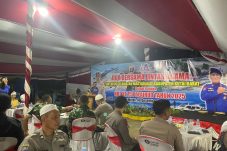 Personel Kompi 2 Brimob Kubar Hadiri Doa Bersama Lintas Agama, Rayakan HUT Ke-75 Polairud