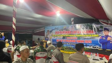 Personel Kompi 2 Brimob Kubar Hadiri Doa Bersama Lintas Agama, Rayakan HUT Ke-75 Polairud