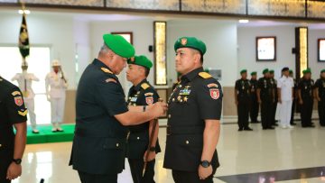 Pangdam VI/Mulawarman Pimpin Sertijab Kasdam dan Tradisi Satuan: Profesional, Adaptif, Berkelanjutan