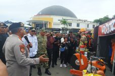 Pangdam VI/Mulawarman Tegaskan Dukungan Kesiapsiagaan Hadapi Bencana Hidrometeorologi pada Simulasi Penanggulangan Bencana Kaltim 2025