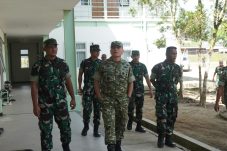 Irjenad Brigjen TNI Parlindungan Hutagalung Lakukan Wasrik di Mako Brigif TP 85/BTC, Tekankan Profesionalisme Prajurit