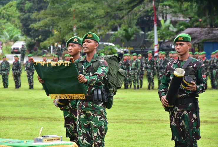 Semangat Yudha Wastu Pramuka Jaya, Hari Juang Infanteri ke-77 Diperingati di Sanga-Sanga