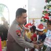 Hadir Membawa Harapan, Kapolda Sumut Rayakan Natal Bersama Korban Bencana di Tapanuli Selatan