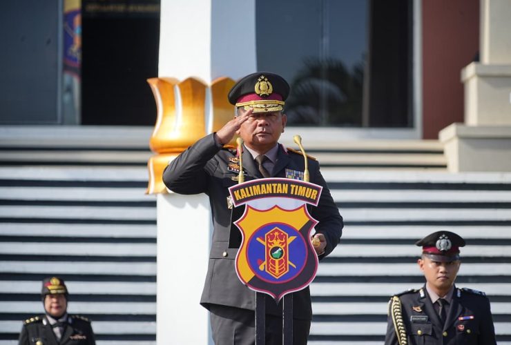 Kapolda Kaltim Pimpin Upacara Peringatan Hari Ibu ke-97 Tahun 2025 di Polda Kaltim