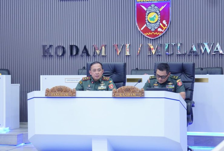 Pangdam VI/Mulawarman Pimpin Paparan KDKMP, Perkuat Sinergitas Jajaran dan Percepatan Pembangunan