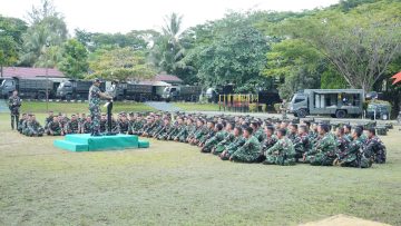 Kasdam VI/Mulawarman Tinjau Kesiapan Yonzipur 17/Ananta Dharma Jelang Penugasan Bantuan Pasca Bencana di Aceh
