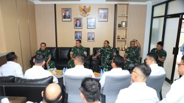 Perkuat Koordinasi Keamanan Wilayah, Pangdam VI/Mlw Temui Kejati dan Imigrasi Kaltim