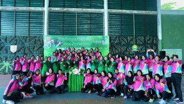 Kodam VI/Mulawarman Gelar Olahraga Bersama dan Syukuran HUT ke-64 Kowad Tahun 2025