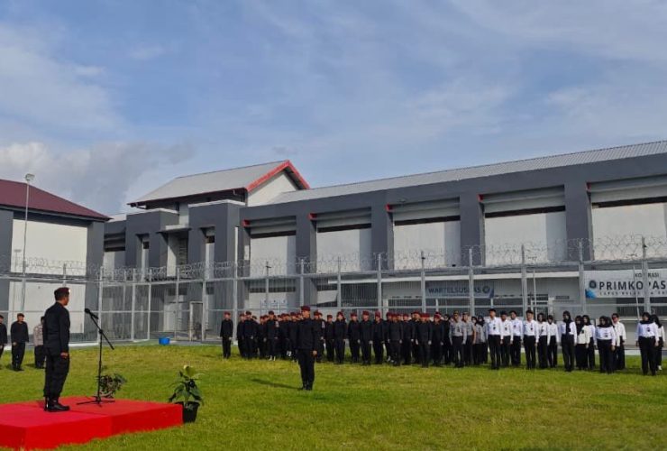 Lapas Kelas IIA Balikpapan Gelar Apel Siaga Natal 2025 dan Tahun Baru 2026, Perkuat Pengamanan dan Sinergi TNI-Polri