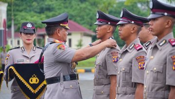 Kapolda Kaltim Pimpin Upacara Penutupan Pendidikan dan Pelantikan Bintara Polri TA 2025 di SPN Polda Kaltim