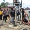 Polri Terus Kebut Pembangunan Sumur Bor di Berbagai Fasilitas Umum di Aceh Tamiang
