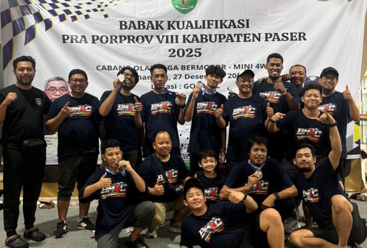 Kontingen Mini 4WD Balikpapan Raih Medali Perak di Kualifikasi Porprov VIII Kaltim 2025