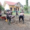 Tiba di Aceh, Personel BKO Sat Brimob Polda Kaltim Langsung Gerak Cepat Bantu Bersihkan Sekolah-Sekolah Terdampak Bencana di Lhokseumawe