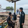 Satgas Humas Operasi Lilin Mahakam 2025 Laksanakan Live Report di Pelabuhan Speed Semayang Balikpapan