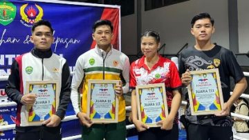 Personel Polda Kaltim Raih Prestasi Membanggakan di Babak Kualifikasi Porprov Kaltim Cabor Tinju