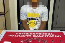 Residivis Narkoba Kembali Ditangkap, Satresnarkoba Polresta Balikpapan Amankan 11 Paket Sabu